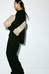 Wide-Leg Dress Pants