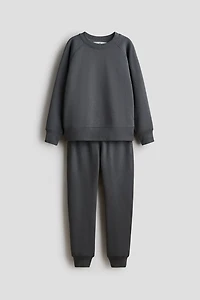 2-Piece Textured Sweatsuit