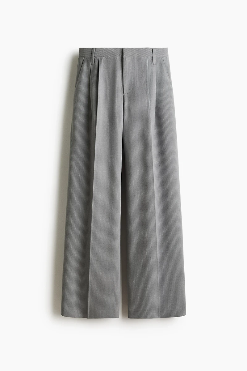 Wide-Leg Dress Pants