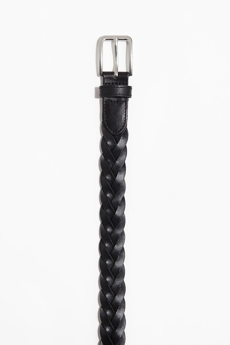 Braided Leather Belt