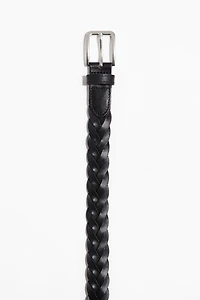 Braided Leather Belt