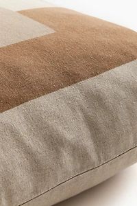 Linen-Blend Cushion Cover
