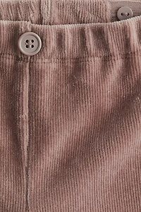 Legging en velours côtelé