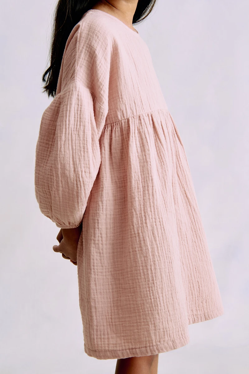 Cotton Muslin Dress