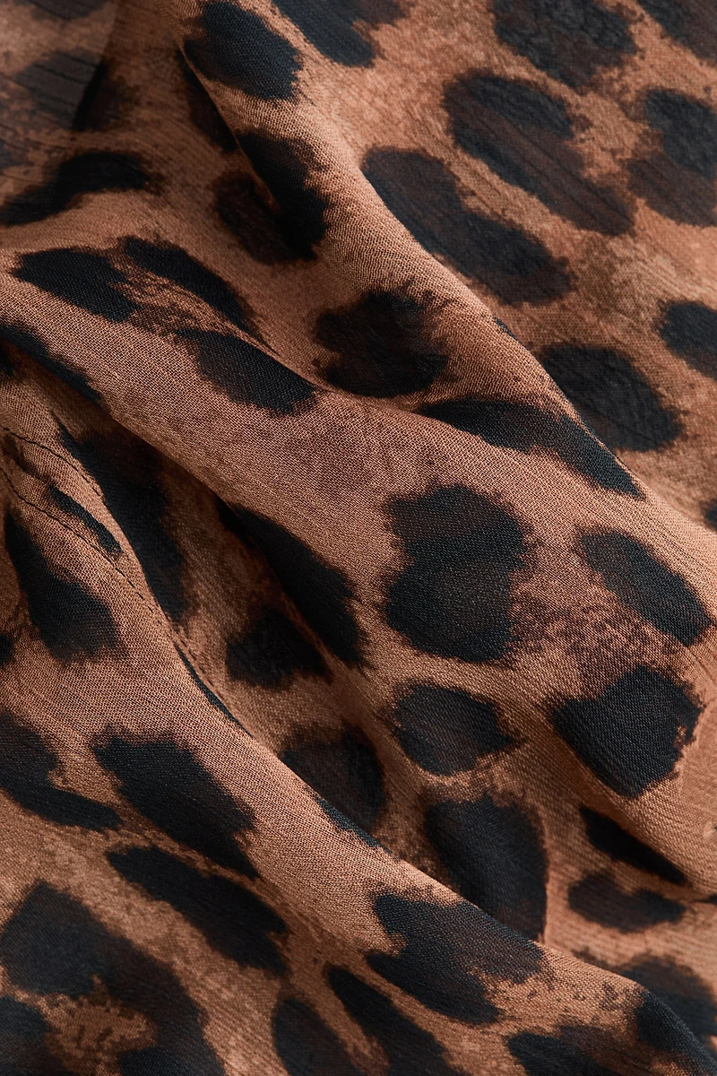 Halterneck Chiffon Top