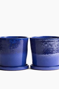 Plant Pot and Saucer