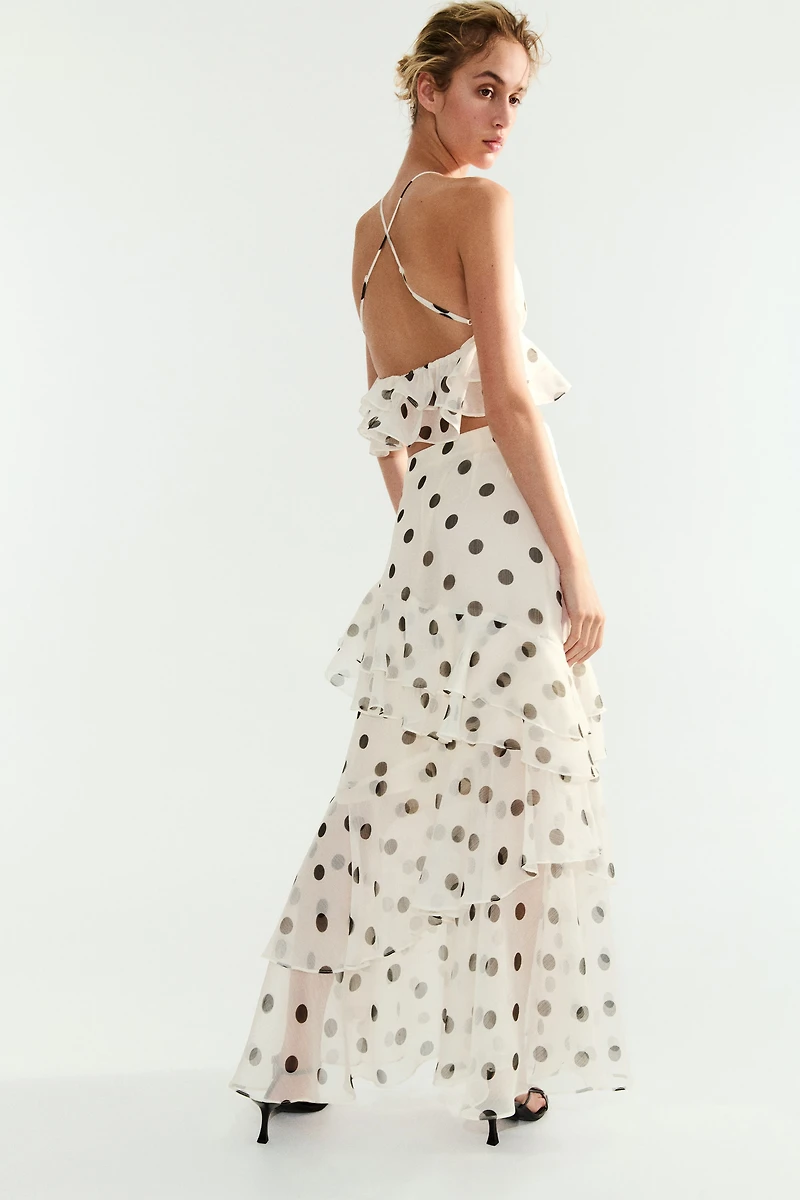 Flounced Skirt