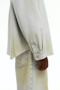 Chemise ample en denim