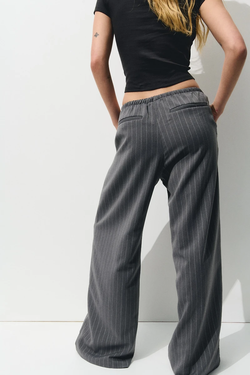 Twill Drawstring Pants