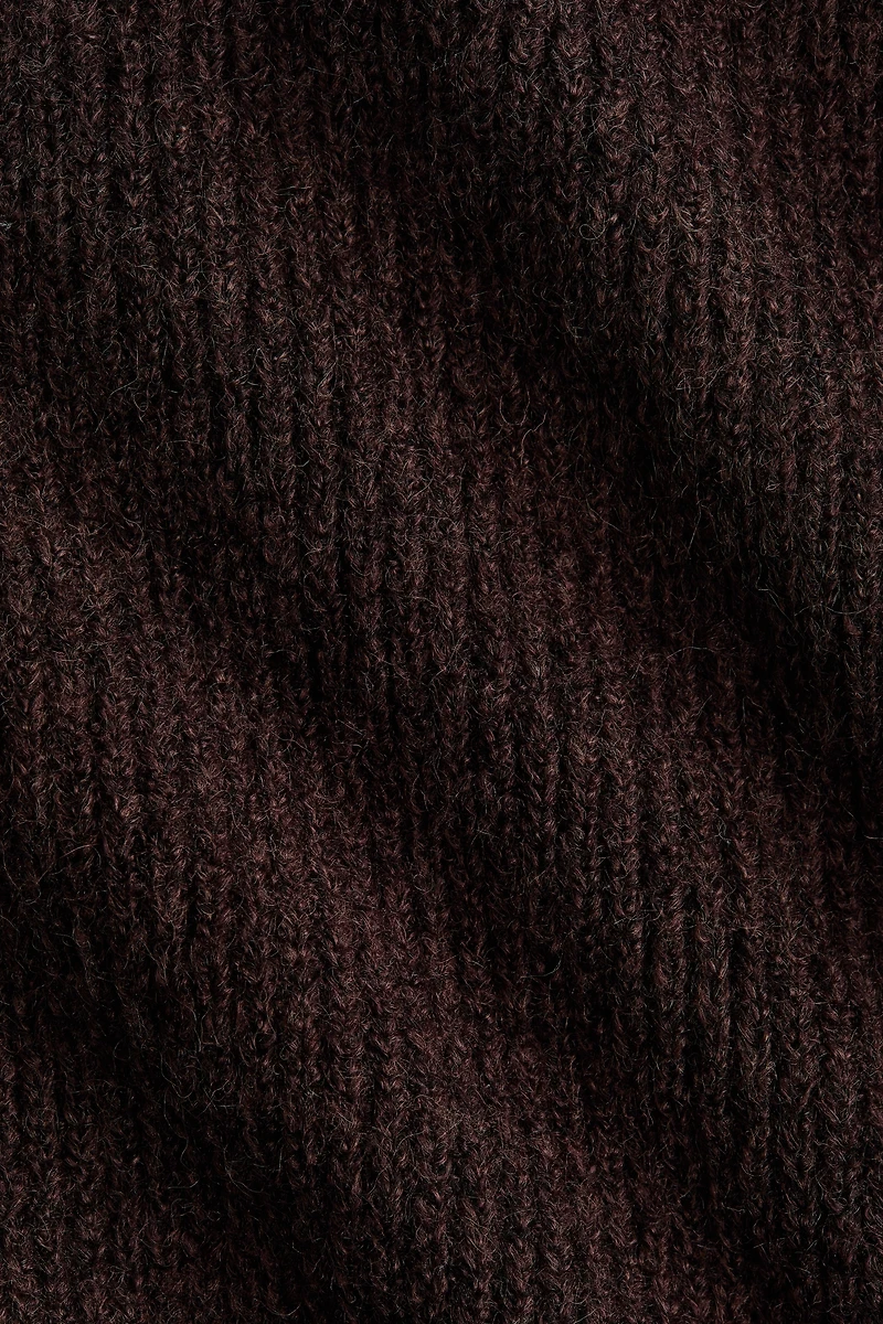 Oversized Boat-Neck Sweater