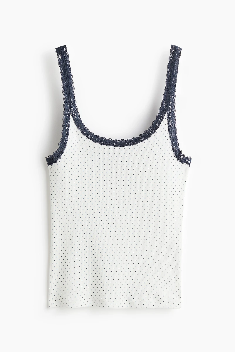 Débardeur avec dentelle