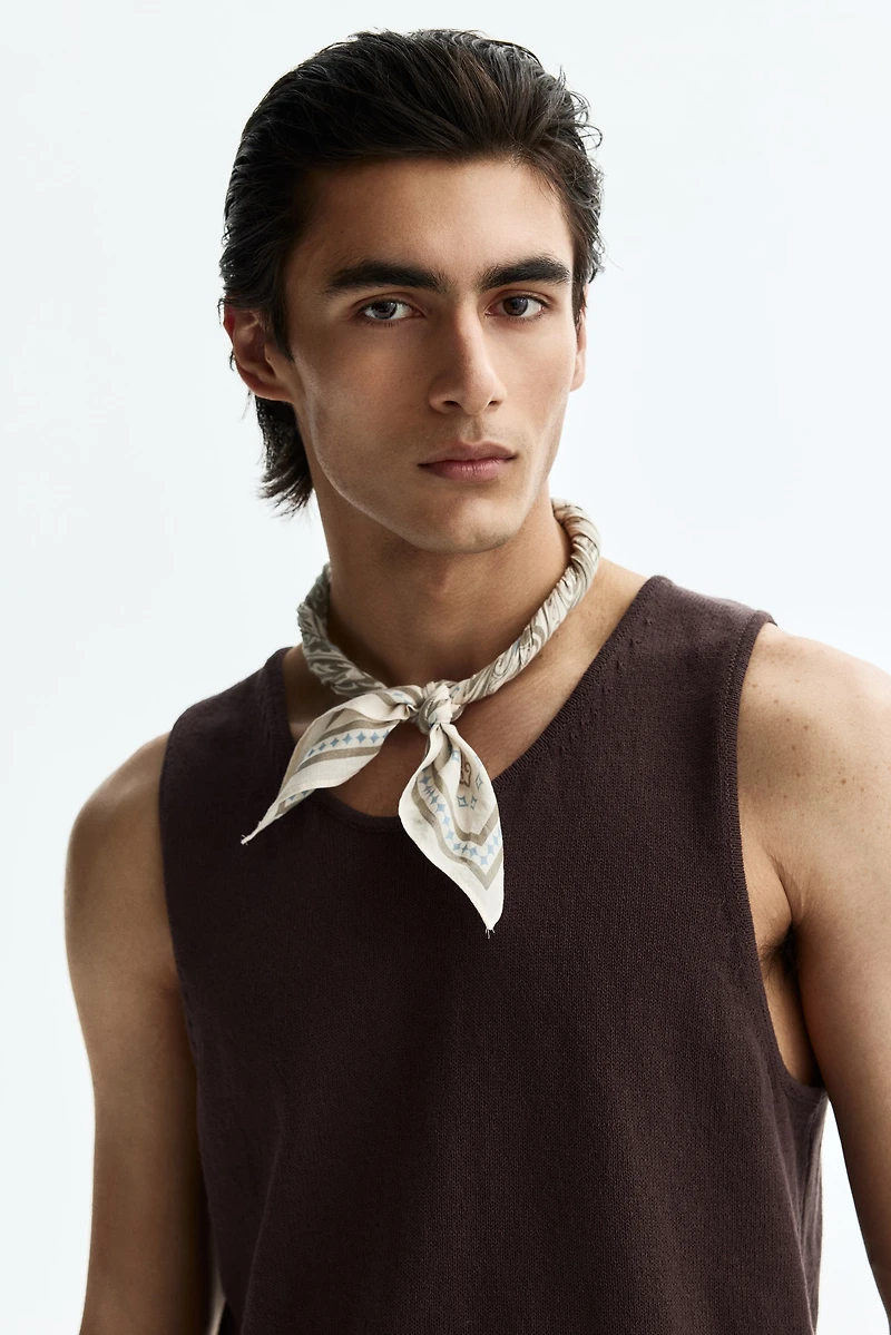 Regular-Fit Knit Tank Top