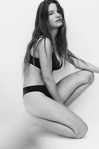 Soft-Cup Microfiber Push-Up Bra