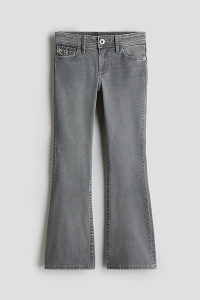Flared Leg Low Jeans