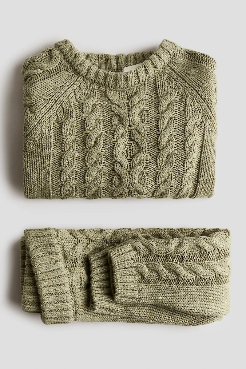 2-piece Cotton-Knit Set