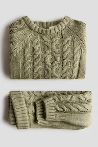 2-piece Cotton-Knit Set