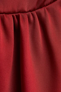 Circle-Skirt Halterneck Dress