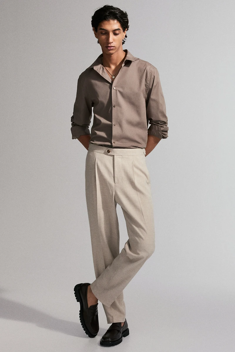 Regular Fit Suit Pants