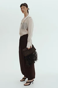 Pantalon à cordon avec jambes ballon