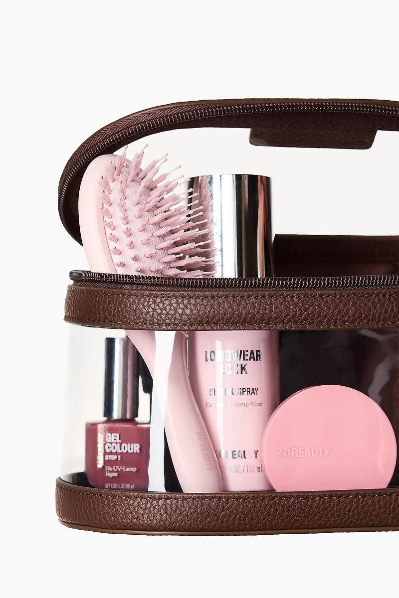 Oval Makeup Bag