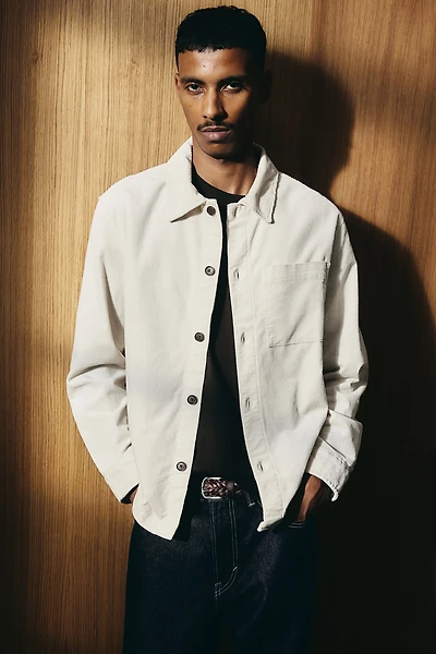 Regular Fit Corduroy Overshirt