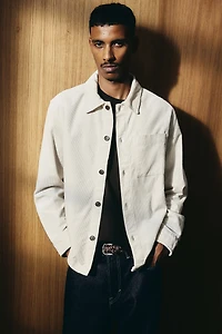Regular Fit Corduroy Overshirt