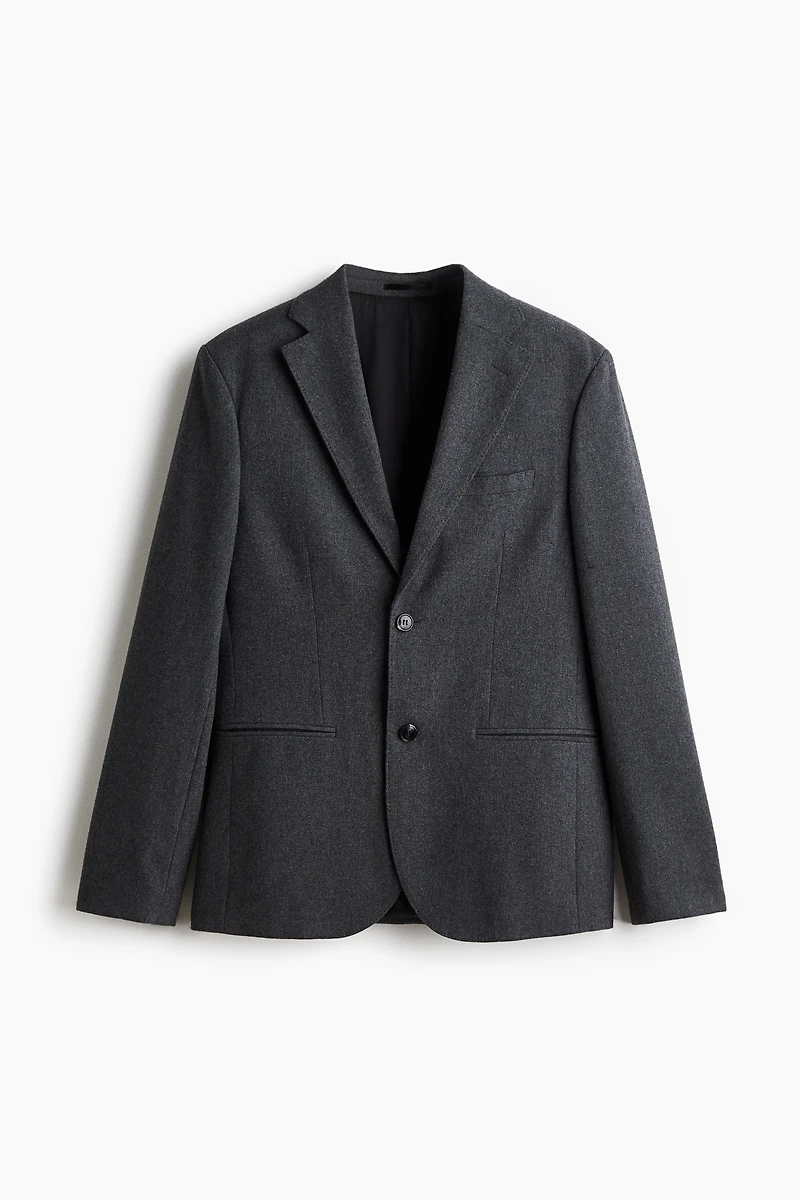 Regular-Fit Wool-Blend Jacket