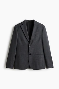 Regular-Fit Wool-Blend Jacket