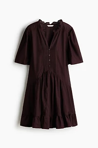 Robe tunique en viscose mélangée