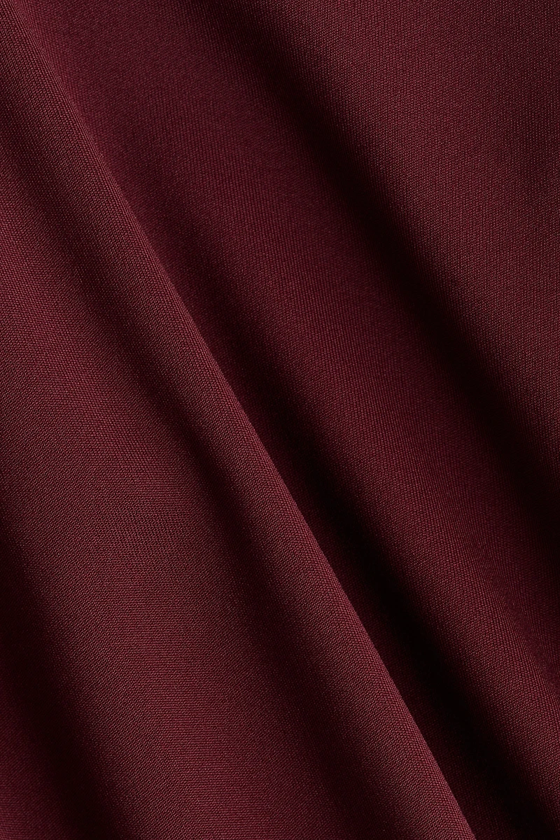 Long-Sleeved Microfiber Top
