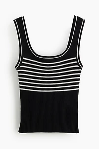 Rib-knit Tank Top