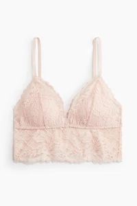 Padded lace bralette