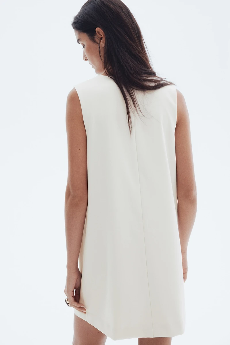 Twill Shift Dress