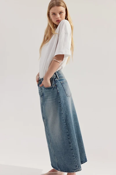 A-Line Denim Skirt
