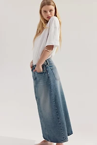 A-Line Denim Skirt
