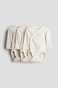 3-pack Wrapover Bodysuits