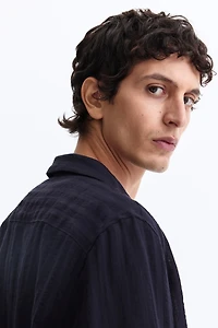 Regular-Fit Long-Sleeved Resort Shirt