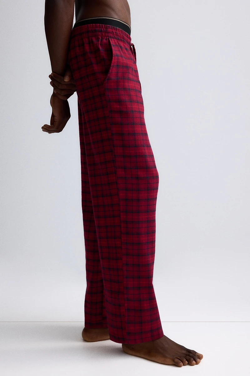 Relaxed-Fit Flannel Pants