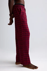 Relaxed-Fit Flannel Pants