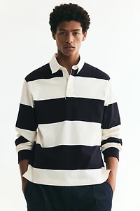 Regular-Fit Cotton Rugby Shirt