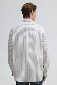 Loose-Fit Poplin Shirt