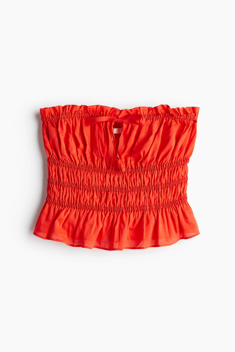 Haut bandeau avec smocks