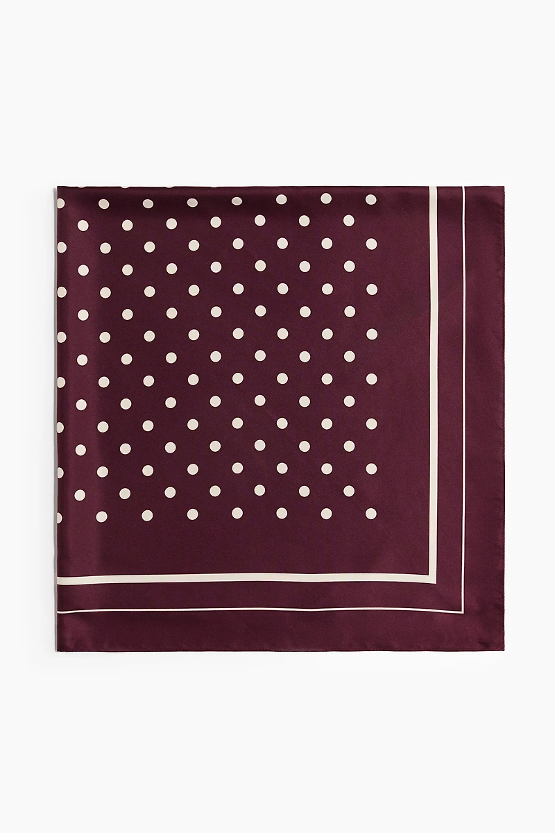 Foulard à motif