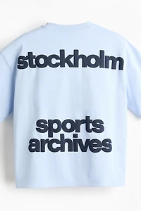 T-shirt imprimé grande taille