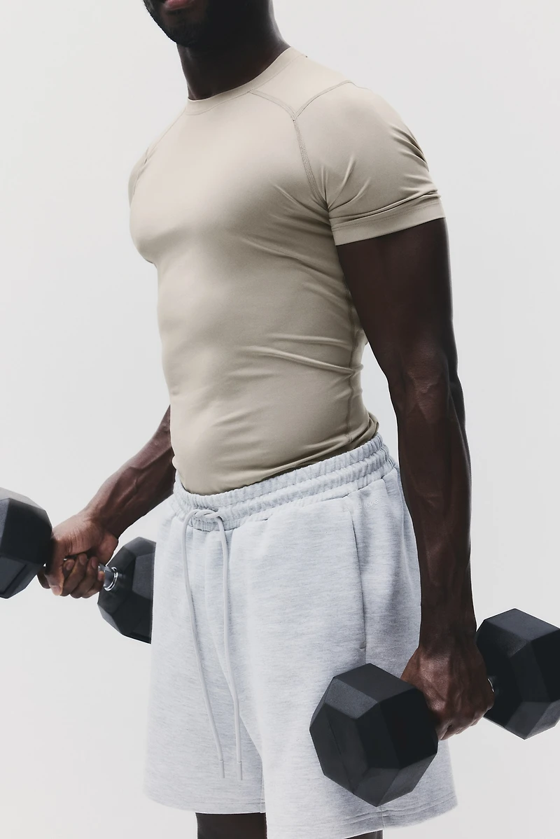 Compression-Fit Sports T-Shirt with DryMove™