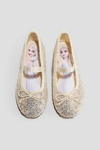 Glittery Ballet Flats