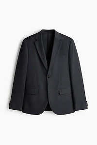 Regular-Fit Single-Breasted Jacket