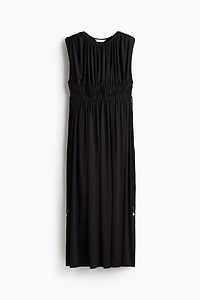 Draped Drawstring Dress