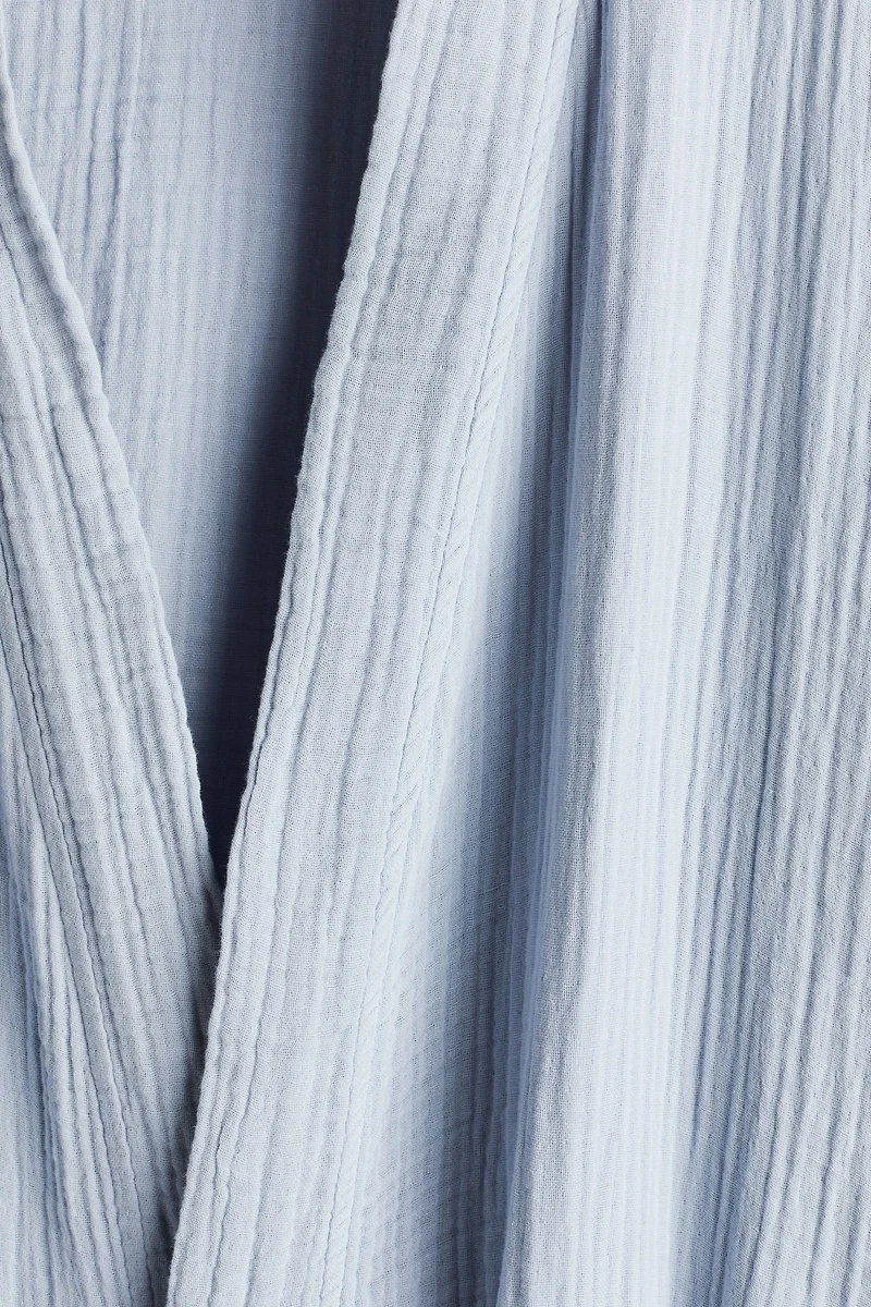 Robe de chambre en mousseline