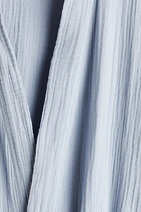 Robe de chambre en mousseline